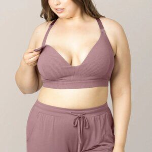 Kindred Bravely Ribbed Signature Wireless Cotton Maternity/Nursing Bra